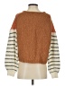 Madewell Color Block Orange Pullover Sweater Size S - photo 2