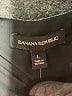 Banana Republic 100% Polyester Silver Sleeveless Blouse Size L - photo 7
