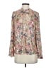 Sézane Floral Gold Long Sleeve Blouse Size EU (FR) 34 / US 2 - photo 1