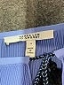 Derek Lam 10 Crosby 100% Polyester Blue 3/4 Sleeve Blouse Size 4 - photo 7