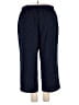 Madison 100% Polyester Polka Dots Blue Casual Pants Size 20 - photo 2