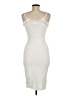 Willow & Wind Chevron-herringbone Damask Solid White Ivory Cocktail Dress Size M - photo 2