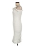 Willow & Wind Chevron-herringbone Damask Solid White Ivory Cocktail Dress Size M - photo 5