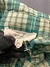 Easel 100% Cotton Plaid Green Long Sleeve Button-Down Shirt Size L - photo 7