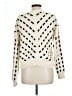 La Ligne 100% Cotton Polka Dots Ivory Pullover Sweater Size L (estimated) - photo 2