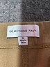 Something Navy Solid Brown Dress Pants Size S - photo 4