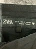 Zara Solid Black Skort Size S - photo 3