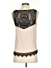 BB Dakota 100% Rayon Ivory Orange Sleeveless Blouse Size S - photo 2