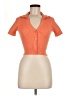 RUMOURS Orange Pink Cardigan Size M - photo 1