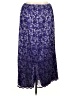 Unbranded Paisley Purple Formal Skirt Size XL - photo 1