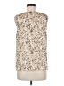 Nine West 100% Polyester Ivory Sleeveless Blouse Size M - photo 2