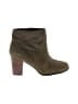 Cole Haan 100% Leather Green Ankle Boots Size 7 1/2 - photo 1