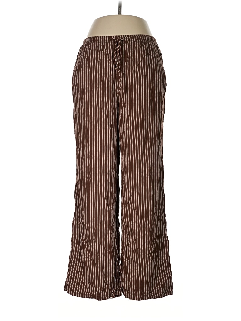 Pre-owned Assorted Brands Casual Pants In Brown