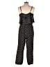 Club Monaco Hearts Black Jumpsuit Size 10 - photo 2