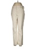 Ann Taylor LOFT Solid Ivory Khakis Size 8 - photo 1
