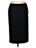 Theory Solid Black Formal Skirt Size 4 - photo 1