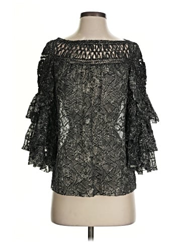 3.1 Phillip Lim 3/4 Sleeve Silk Top (view 1)