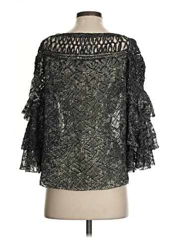 3.1 Phillip Lim 3/4 Sleeve Silk Top (view 2)