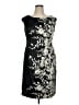 Evan Picone Graphic Black Cocktail Dress Size 14 - photo 1