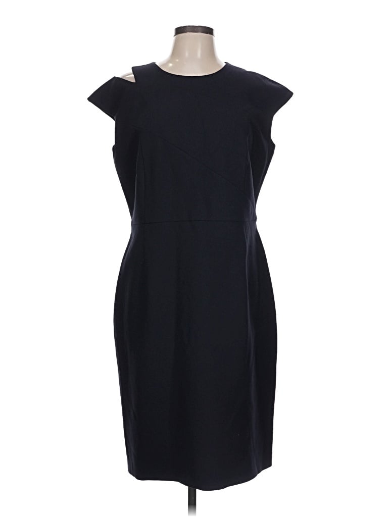 Pre-owned Boss By Hugo Boss Cocktail Dress In Black