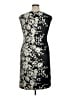 Evan Picone Graphic Black Cocktail Dress Size 14 - photo 2
