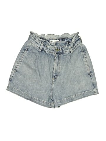 Zara Denim Shorts (view 1)