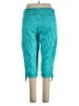 Faded Glory 100% Cotton Teal Cargo Pants Size 12 - photo 2
