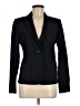 Theory Black Blue Wool Blazer Size 8 - photo 1