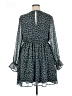 Torrid Print Teal Casual Dress Size 1X Plus (1) - photo 2