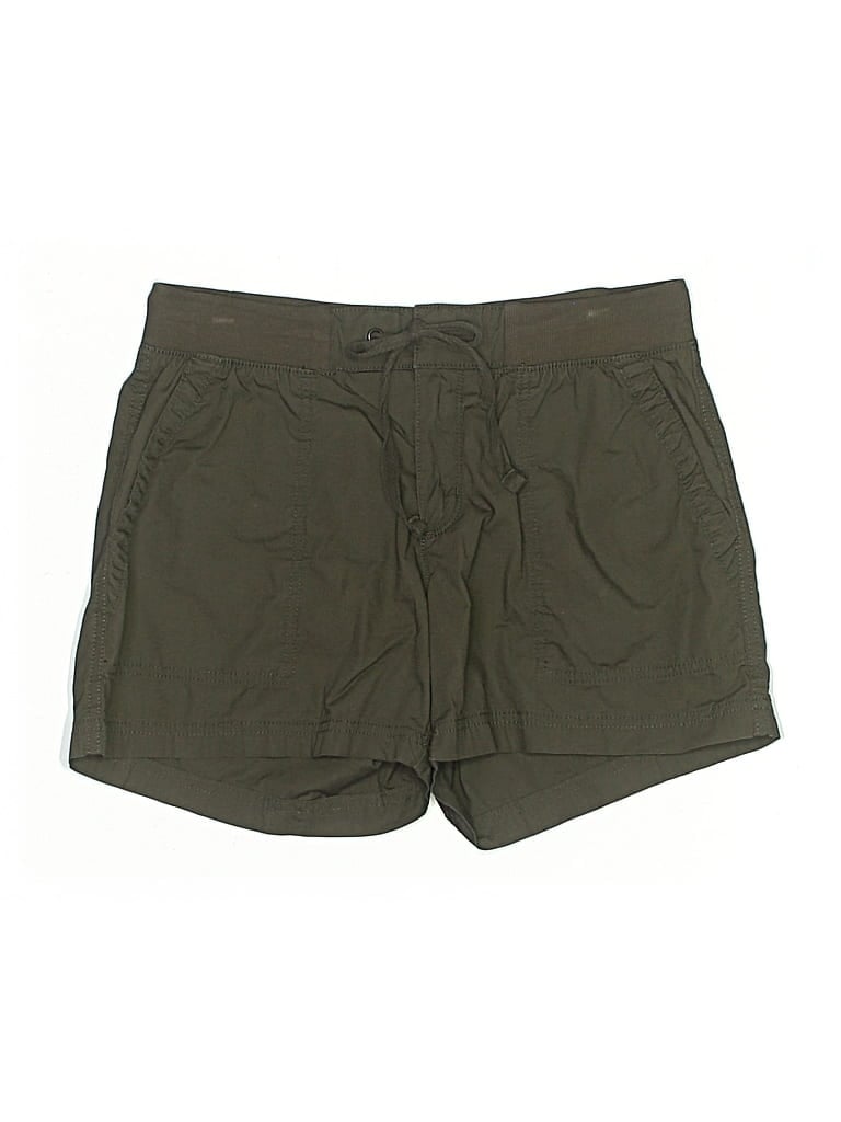 Pre-owned St. John's Bay Khaki Shorts In Green