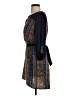 Ezra 100% Polyester Paisley Blue Casual Dress Size S - photo 5