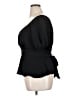 Arula 100% Polyester Black Short Sleeve Top Size XL (estimated) - photo 5