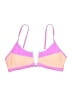 Topline Color Block Pink Swimsuit Top Size S - photo 1