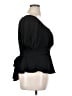 Arula 100% Polyester Black Short Sleeve Top Size XL (estimated) - photo 4