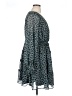 Torrid Print Teal Casual Dress Size 1X Plus (1) - photo 4