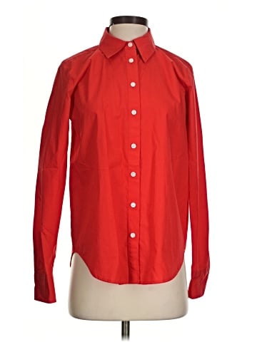 Ann Taylor Long Sleeve Button-Down Shirt (view 1)