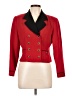Albert Nipon 100% Acetate Red Blazer Size 10 Petite - photo 1