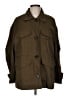 Lush 100% Cotton Green Coat Size M - photo 1