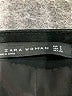 Zara Solid Black Casual Skirt Size S - photo 4