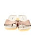 Donald J Pliner 100% Leather Gold White Sandals Size 10 - photo 2