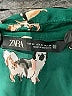 Zara Teal Long Sleeve Blouse Size XS - photo 7