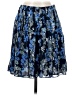 Gap Outlet 100% Polyester Floral Blue Formal Skirt Size 0 - photo 1