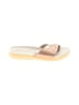 Donald J Pliner 100% Leather Gold White Sandals Size 10 - photo 1