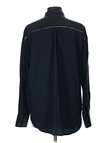 Free People Long Sleeve Button-Down Shirt (view 2)
