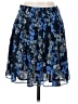 Gap Outlet 100% Polyester Floral Blue Formal Skirt Size 0 - photo 2