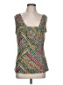 Nine West Green Sleeveless Top Size L - photo 1
