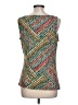 Nine West Green Sleeveless Top Size L - photo 2