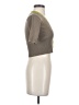Express 100% Polyester Green Cardigan Size XS - photo 4
