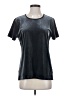 Lands' End Metallic Gray Active T-Shirt Size S - photo 1