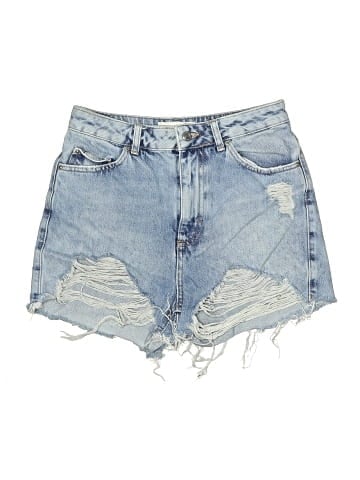 Topshop Denim Shorts (view 1)